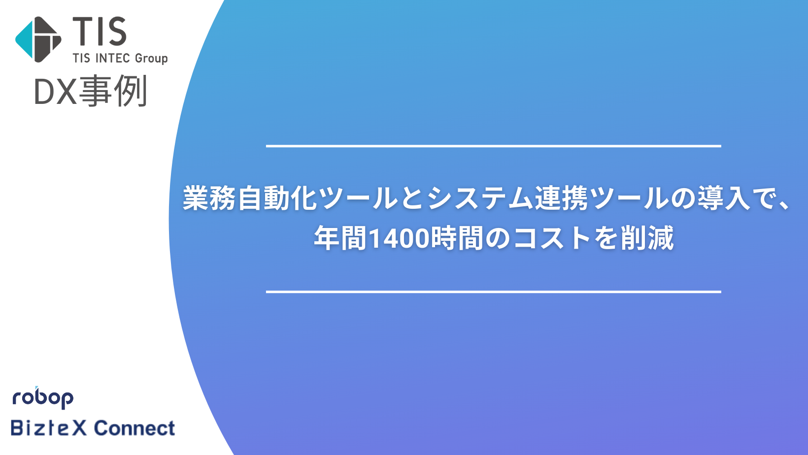 DX事例】RPAとiPaaSの導入で年間1400時間のコストを削減。ツール連携で